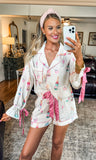 Ivory Champagne Pajama Top