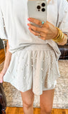 Light Mocha Pearl Skort