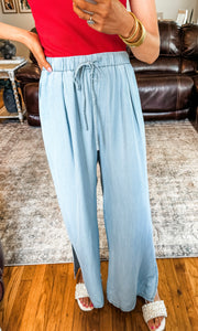 Light Denim Pants