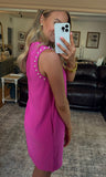 Hot Pink Pearl Dress