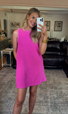 Hot Pink Pearl Dress