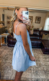 Light Blue Pearl Dress