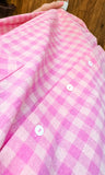 Pink Gingham Top